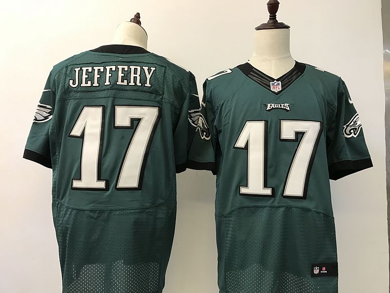 Men NFL Philadelphia Eagles #17 Jeffery Green Elite 2017 Nike Jerseys